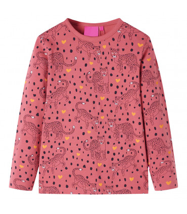 Kids' Pyjamas with Long Sleeves Old Pink 128