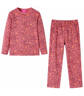 Kids' Pyjamas with Long Sleeves Old Pink 92
