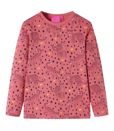 Kids' Pyjamas with Long Sleeves Old Pink 92