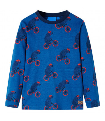 Kids' Pyjamas with Long Sleeves Petrol 128