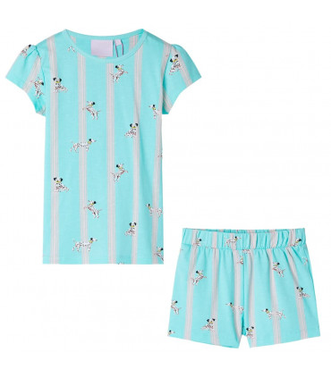 Kids' Pyjamas with Short Sleeves Ecru 92