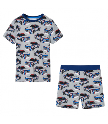 Kids' Pyjamas with Short Sleeves Grey 104