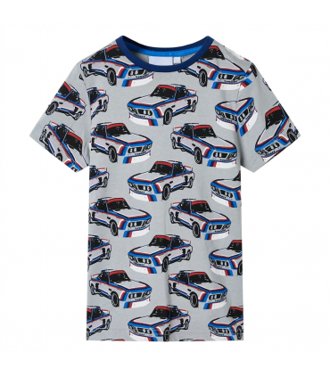 Kids' Pyjamas with Short Sleeves Grey 92