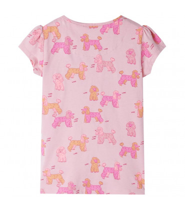 Kids' Pyjamas with Short Sleeves Light Pink 104