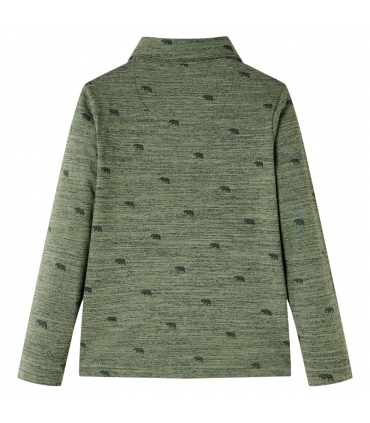 Kids' Shirt Khaki Melange 104