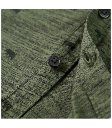 Kids' Shirt Khaki Melange 116