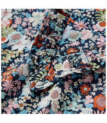 Kids' Shirt with Long Sleeves Dark Blue 104