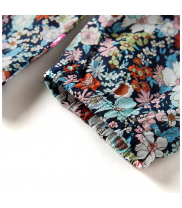 Kids' Shirt with Long Sleeves Dark Blue 104