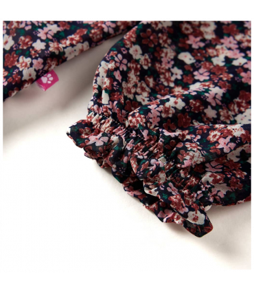 Kids' Shirt with Long Sleeves Dark Pink 104