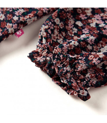 Kids' Shirt with Long Sleeves Dark Pink 116