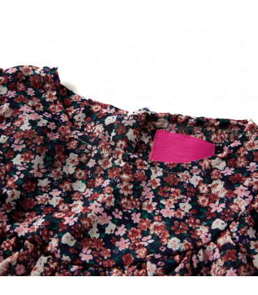 Kids' Shirt with Long Sleeves Dark Pink 128