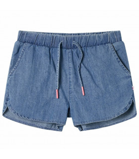 Kids' Shorts Denim Blue 104