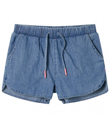 Kids' Shorts Denim Blue 116
