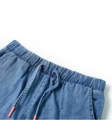 Kids' Shorts Denim Blue 116