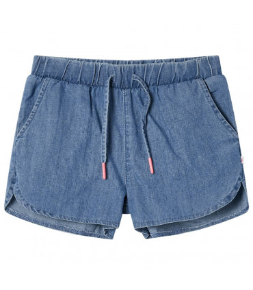 Kids' Shorts Denim Blue 140