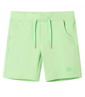 Kids' Shorts Fluo Green 128