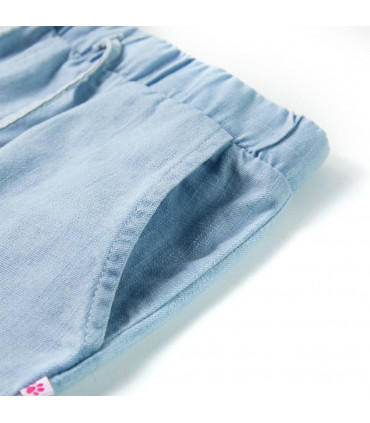Kids' Shorts Soft Denim Blue 116