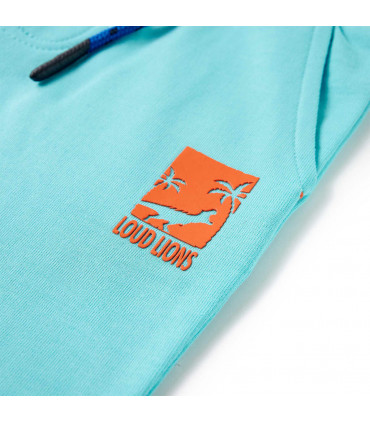 Kids' Shorts with Drawstring Aqua 116