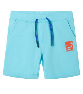 Kids' Shorts with Drawstring Aqua 92