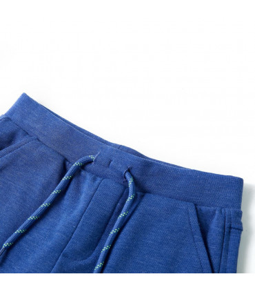 Kids' Shorts with Drawstring Blue Melange 104