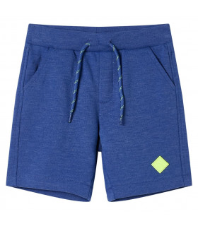 Kids' Shorts with Drawstring Blue Melange 116