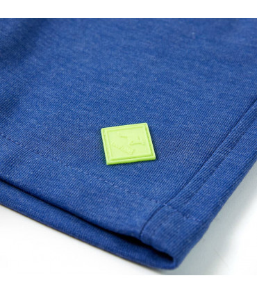 Kids' Shorts with Drawstring Blue Melange 116