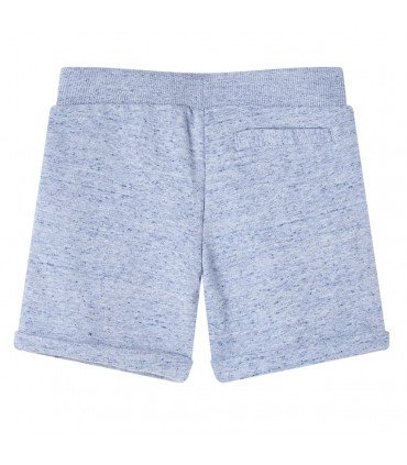 Kids' Shorts with Drawstring Blue Melange 140