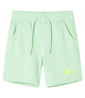 Kids' Shorts with Drawstring Bright Green 104