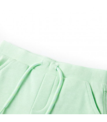 Kids' Shorts with Drawstring Bright Green 104
