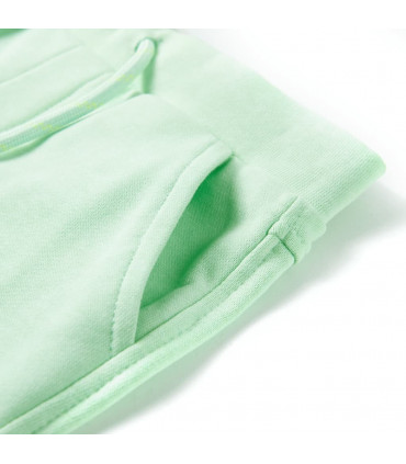 Kids' Shorts with Drawstring Bright Green 104