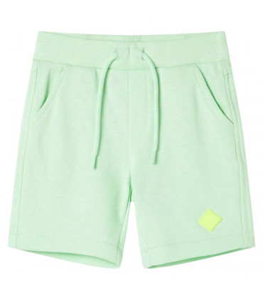 Kids' Shorts with Drawstring Bright Green 116
