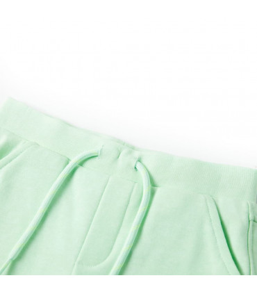 Kids' Shorts with Drawstring Bright Green 92
