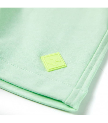 Kids' Shorts with Drawstring Bright Green 92