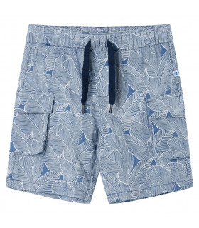 Kids' Shorts with Drawstring Dark Blue 104