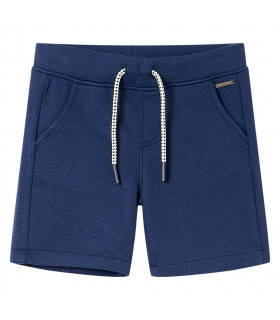 Kids' Shorts with Drawstring Dark Blue 104