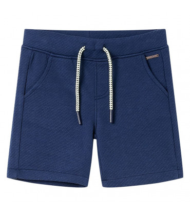 Kids' Shorts with Drawstring Dark Blue 104