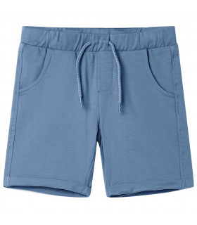 Kids' Shorts with Drawstring Dark Blue 128
