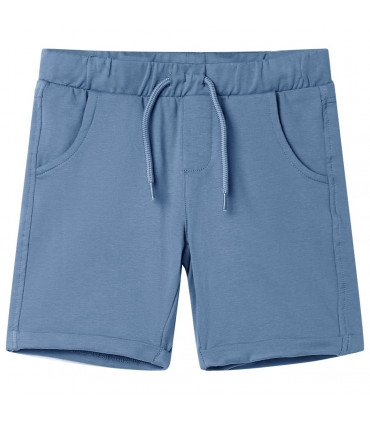 Kids' Shorts with Drawstring Dark Blue 128