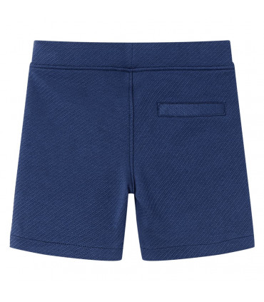Kids' Shorts with Drawstring Dark Blue 128