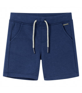 Kids' Shorts with Drawstring Dark Blue 140