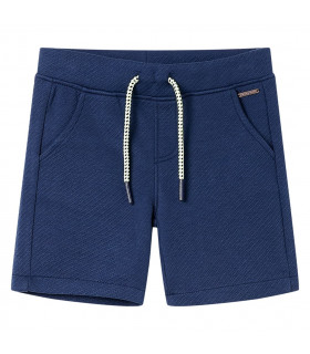 Kids' Shorts with Drawstring Dark Blue 92
