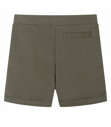 Kids' Shorts with Drawstring Dark Khaki 116