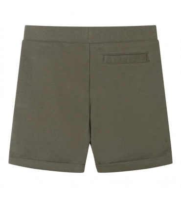 Kids' Shorts with Drawstring Dark Khaki 128