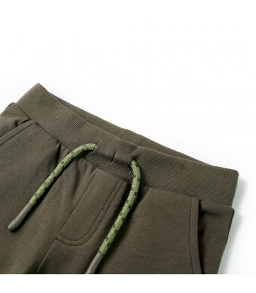 Kids' Shorts with Drawstring Dark Khaki 92