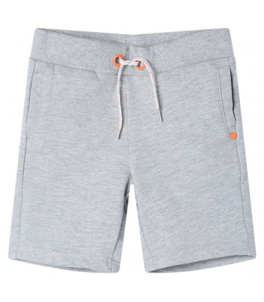 Kids' Shorts with Drawstring Grey 128