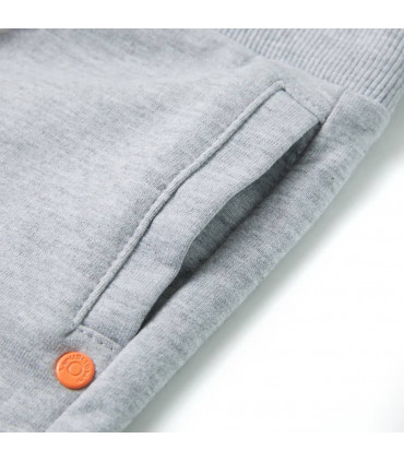 Kids' Shorts with Drawstring Grey 128