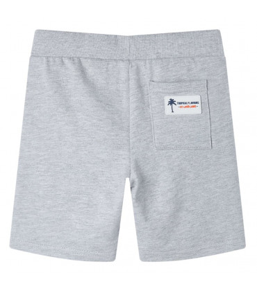 Kids' Shorts with Drawstring Grey 140