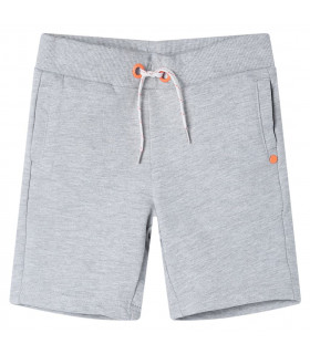 Kids' Shorts with Drawstring Grey 92