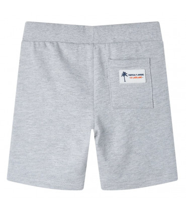 Kids' Shorts with Drawstring Grey 92