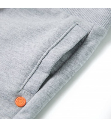 Kids' Shorts with Drawstring Grey 92